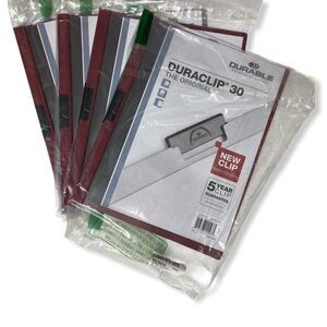 Vinyl DuraClip Report Cover, set of 4